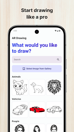 AR Drawing: Trace and Draw
